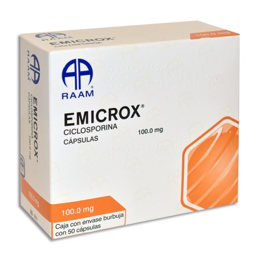 [7502227875636] EMICROX 100MG Capsulas c/50