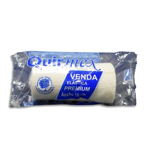[7503003406747] VENDA ELASTICA 10 CMS PREMIUM QUIRMEX Bolsa 1 Pieza