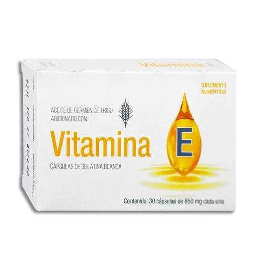 [7503008344617] VITAMINA E Capsulas c/30