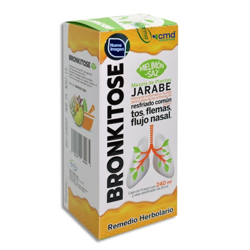 [7501590284465] BRONKITOSE SAZ Jarabe 240 ml