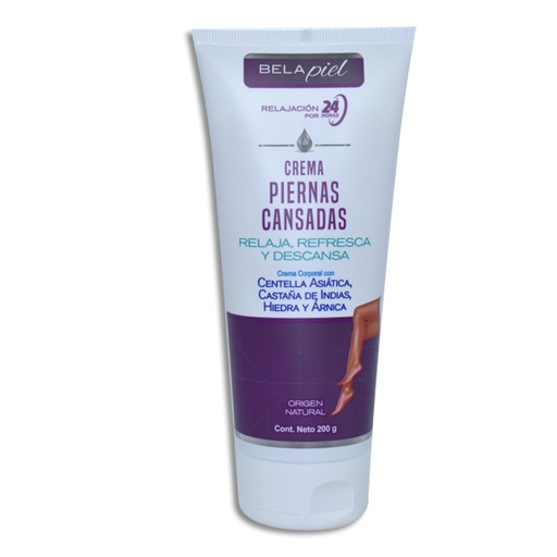 [7502009748196] CREMA CENTELLA ASIATICA, CASTAÑA INDIAS, HIEDRA, ARNICA BELAPIEL Tubo 200 g