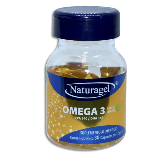 [7503019537565]  OMEGA 3 NATURAGEL Capsulas c/30