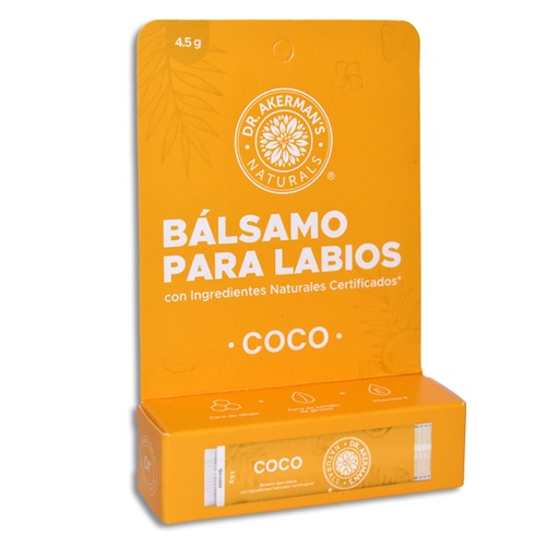 [7502253600905] DR. AKERMAN´S COCO BALSAMO LABIAL Blister 4.5 g