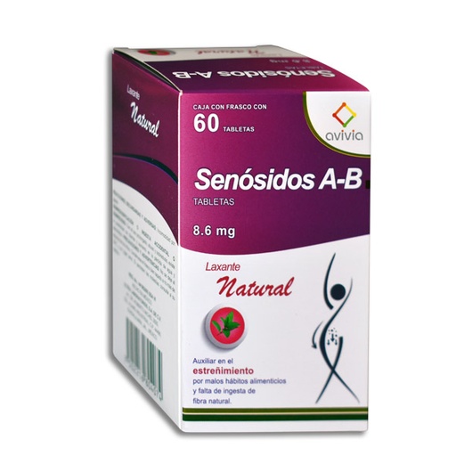 [7502216804074]  SENOSIDOS A-B AVIVIA Tabletas c/60