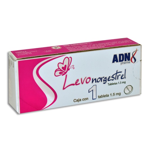 [7506449300020] LEVONORGESTREL 1.5MG ADN Tabletas c/1