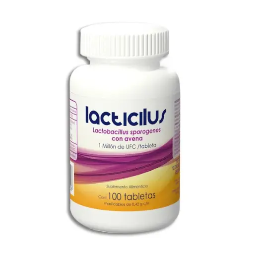 [7502259891758] LACTICILUS Tabletas c/100