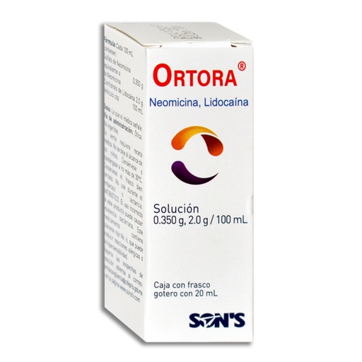 [7502001167087]  ORTORA Solución Ótica 20 ml