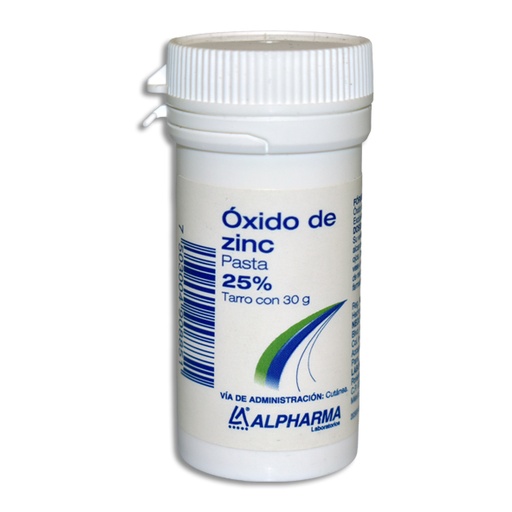 [7503004908851] OXIDO DE ZINC ALPHARMA Tarro 30g