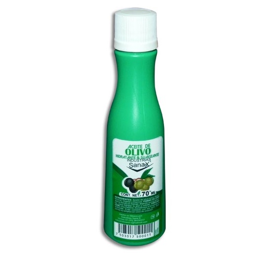 [7503017500011] ACEITE DE OLIVO SANAX Frasco 70ml