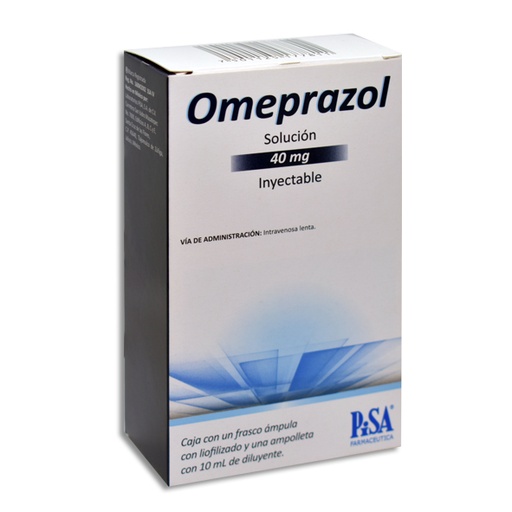 [7501125177811] OMEPRAZOL 40MG PISA   Solucion Inyectable c/1