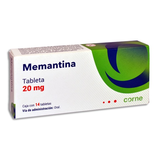 [7502242701217] MEMANTINA 20MG CORNE Tabletas c/14