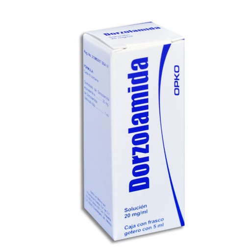 [75050733] DORZOLAMIDA EXAKTA Solucion Oftalmica 5 ml