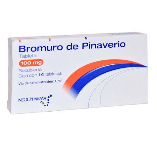 [7501384505271] BROMURO DE PINAVERIO NEOLPHARMA Tabletas c/14