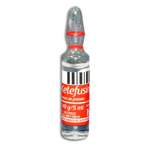 [7501125111303] KELEFUSIN  Solucion Inyectable 5 ml