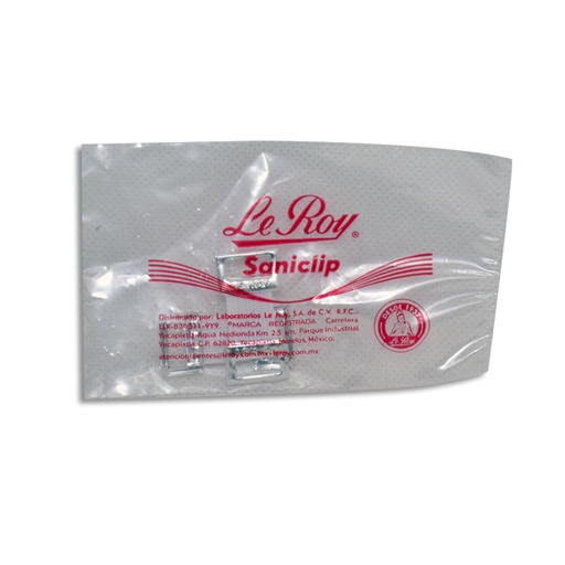[729513100181] SANICLIP PARA VENDAS Sobres c/2