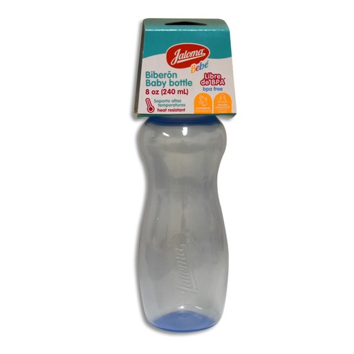 [759684151712] BIBERON SILUET AZUL 8OZ Pieza 1 Pieza