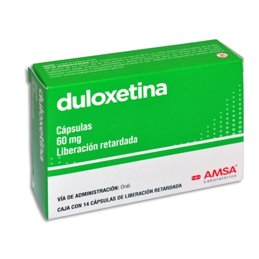 [7501349021624] DULOXETINA 60MG AMSA Capsulas c/14