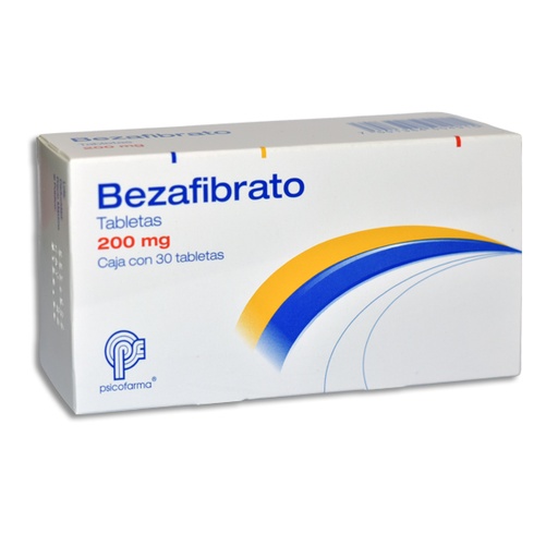 [7501384504915] BEZAFIBRATO PSICOFARMA Tabletas c/30